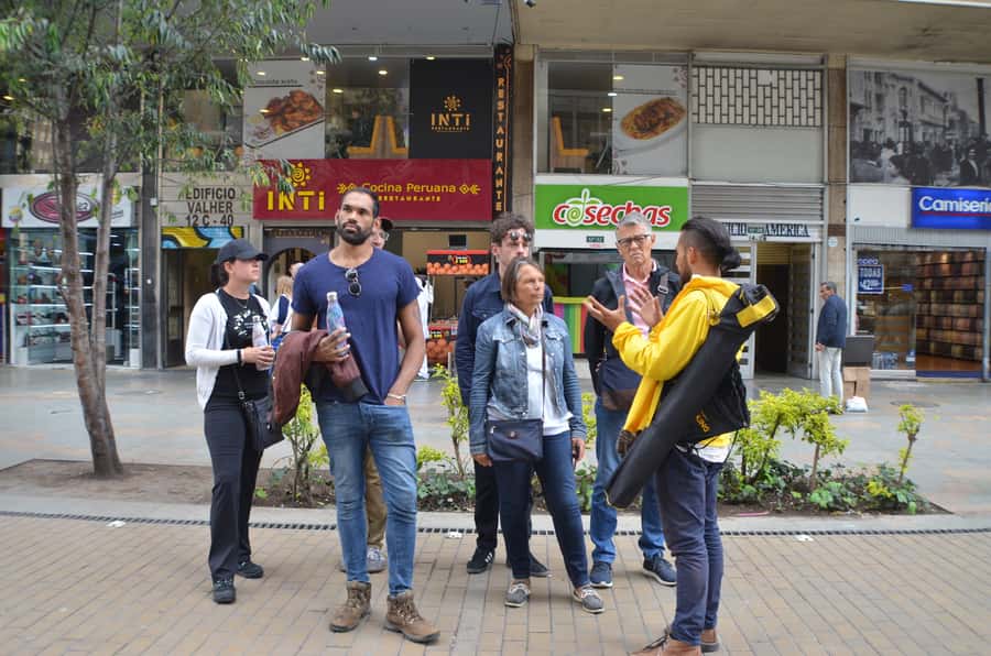 Bogotá: 3-Hour Private Tour of La Candelaria - La Concordia Marketplace: local fruits and juices, not just a snack break