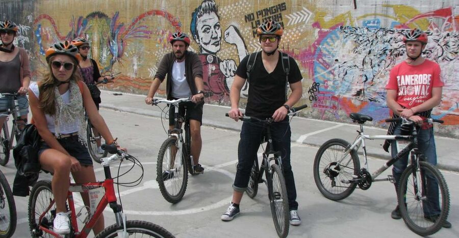 Bogota: Bicycle City Tour - Central Cemetery and the bullfighting stadium: big Bogotá landmarks