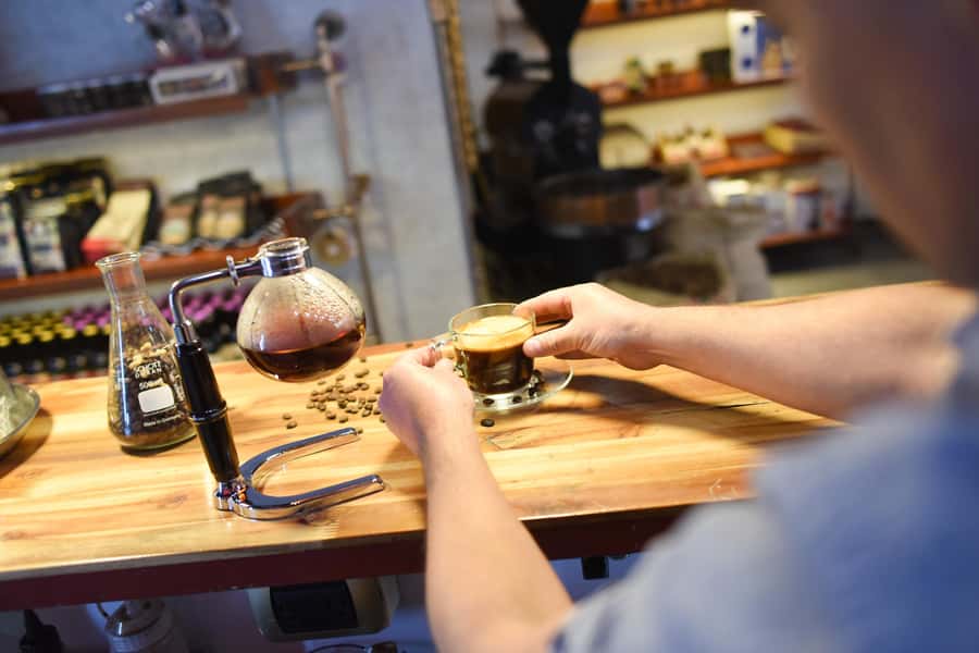 Bogota: Colombian Coffee Tasting - The Finish: Brew Your Own Cup and Taste the Result