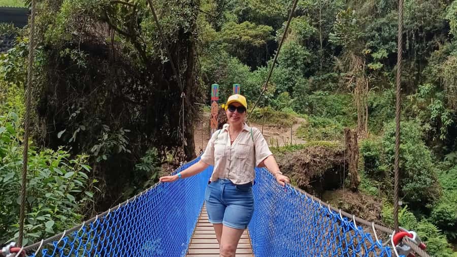 Bogota: La Chorrera Waterfall Guided Hike and Guadalupe Hill - La Chorrera Waterfall: your 590-meter payoff