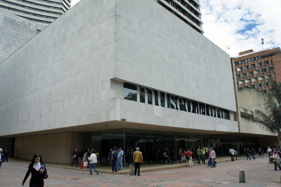 Bogotá: Private Candelaria Walking Tour and Gold Museum - La Candelaria Details: Chorro de Quevedo and Calle del Coliseo