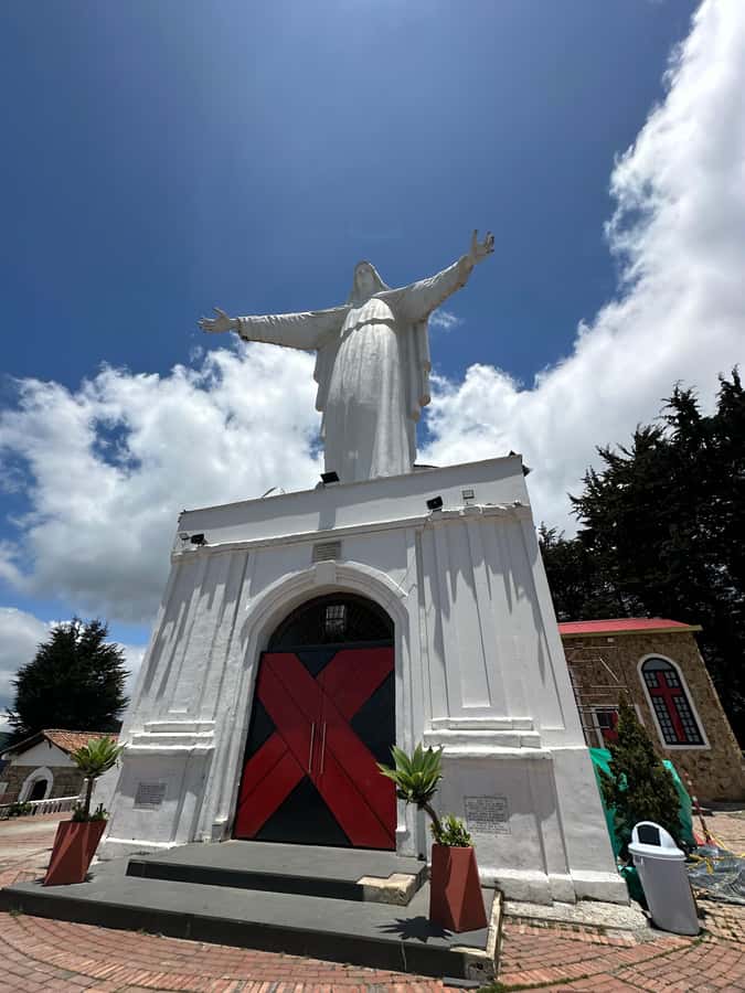 Bogota: Private Tour to Monserrate and Guadalupe - Monserrate: Santuario, statue, and the best kind of city overlook