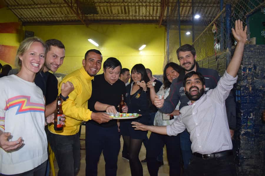 Bogotá: Tejo and Beer Tour - Beer and picadas between rounds: the taste of a relaxed Colombian night