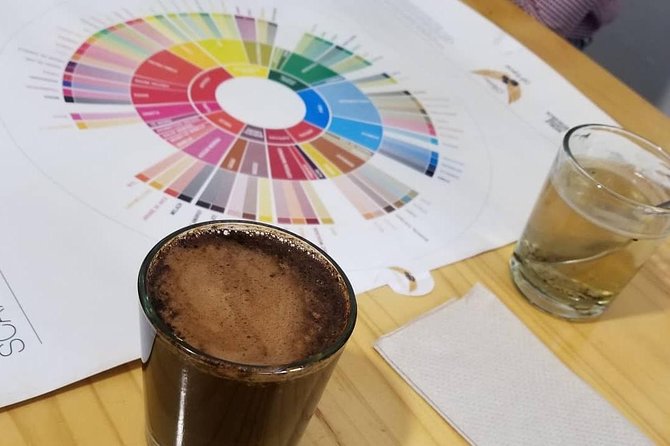 Coffee tasting experience at Divino Café Especial - A guided specialty coffee lesson in Bogotá’s La Candelaria