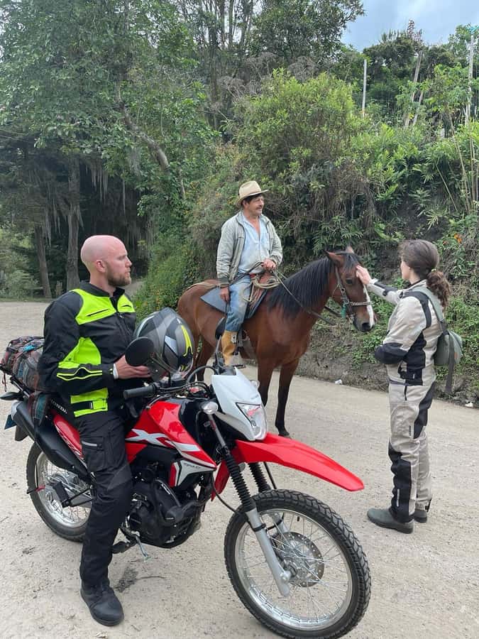 From Bogota: Mountains & Valleys Off-Road Motorcycle Tour - The dirt time: riding mixed surfaces in rugged mountain valleys
